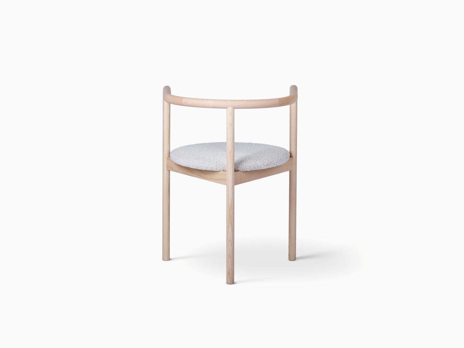 AITAI – Solid Wood Frame and Fabric Seat Armchair