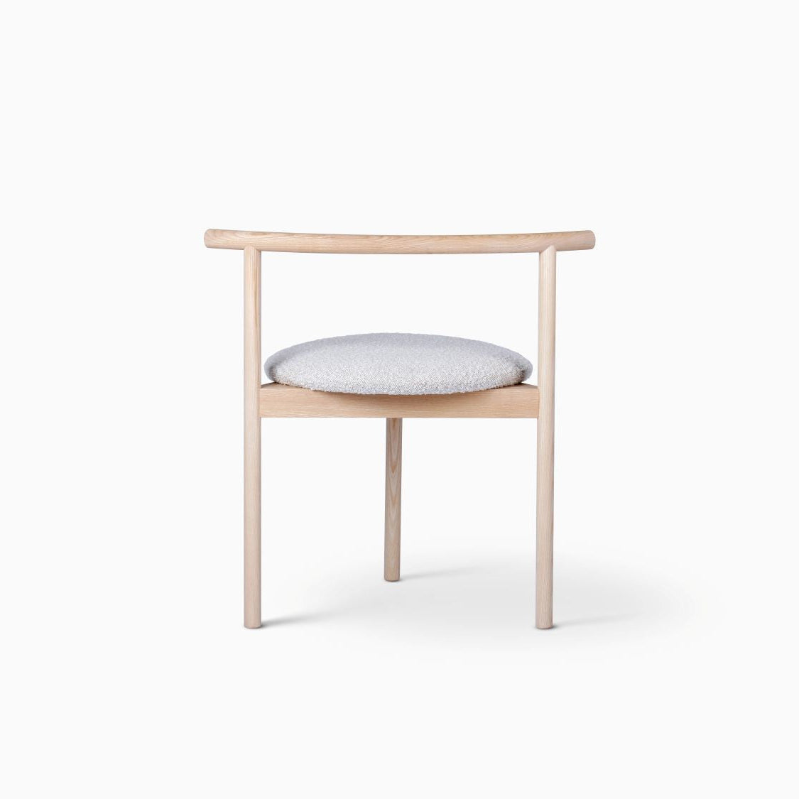 AITAI – Solid Wood Frame and Fabric Seat Chair