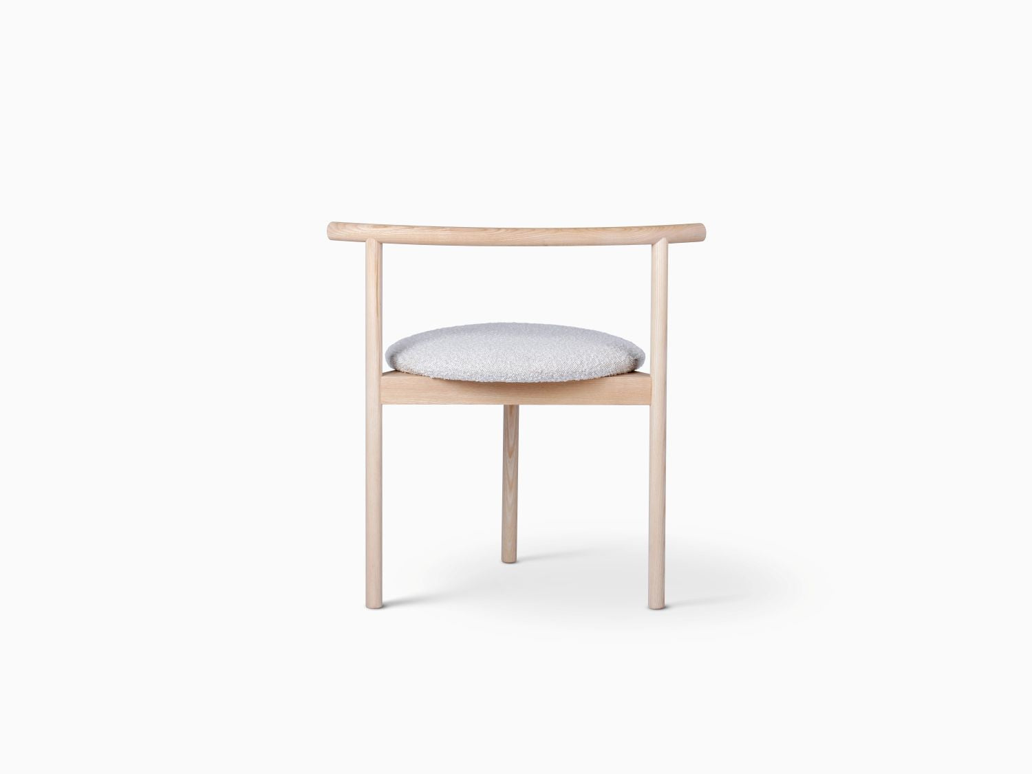 AITAI – Solid Wood Frame and Fabric Seat Chair