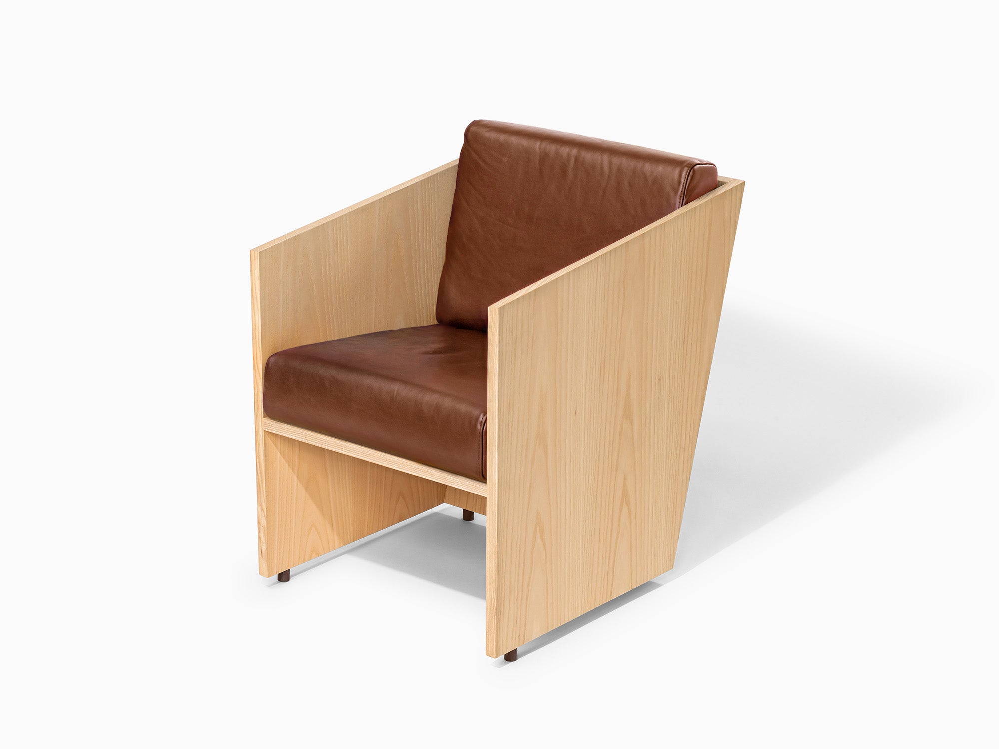 Álvaro Siza Vieira - Armchair in Ash, oak and walnut Wood