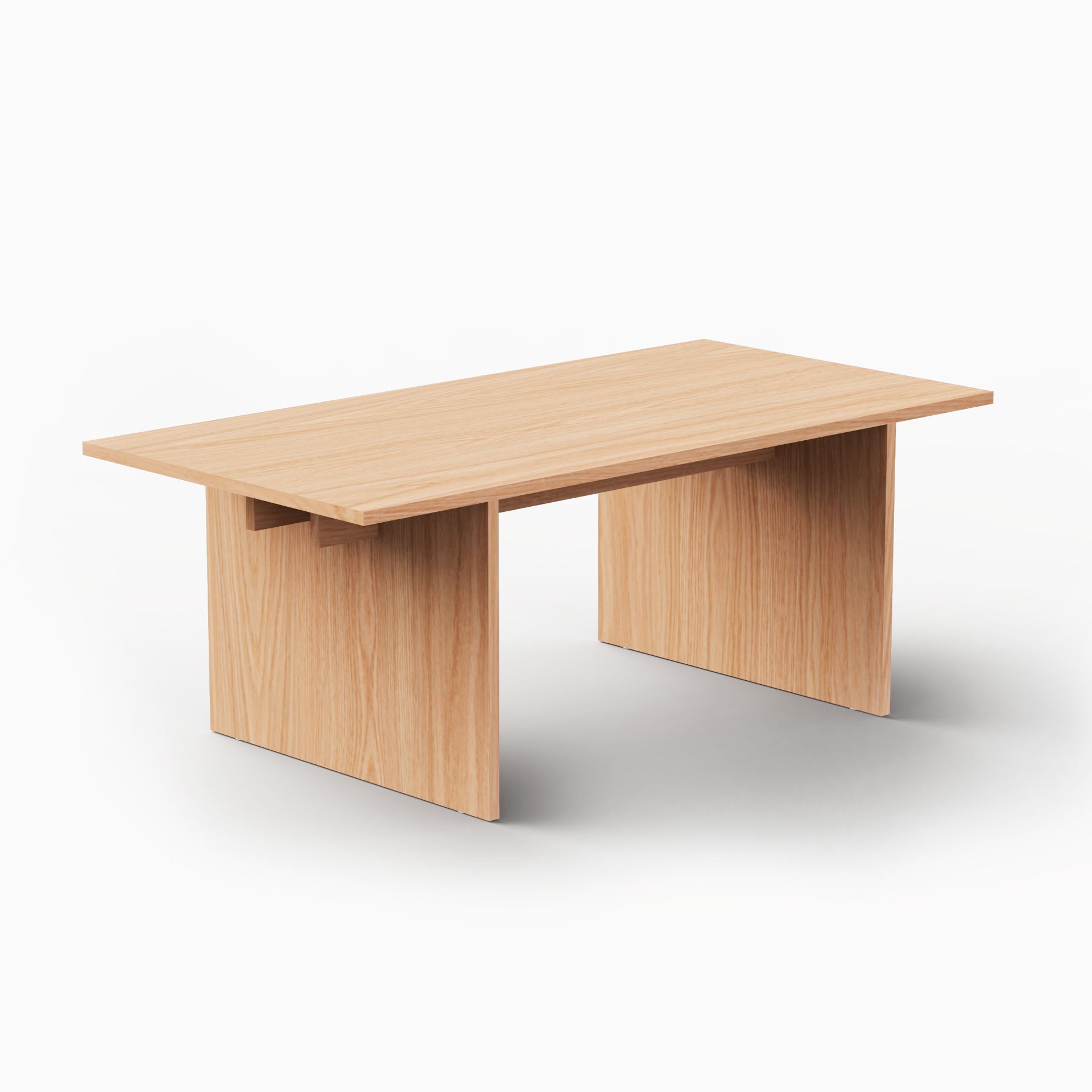 BASE – Minimalist Retangular Dining Table in a Solid Wood