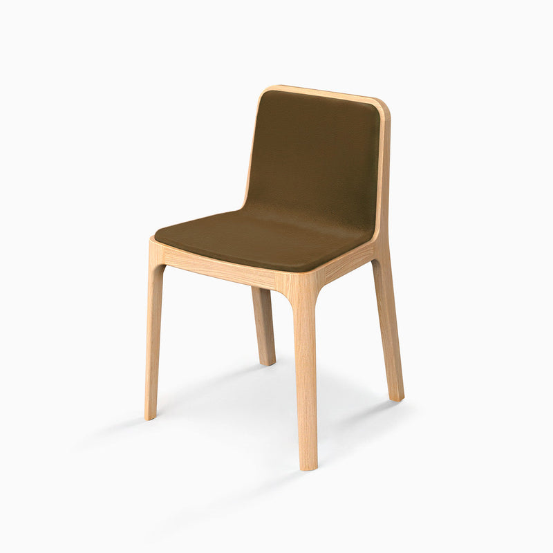 CAST – Minimalist Chair in Solid Wood with Customizable Seat