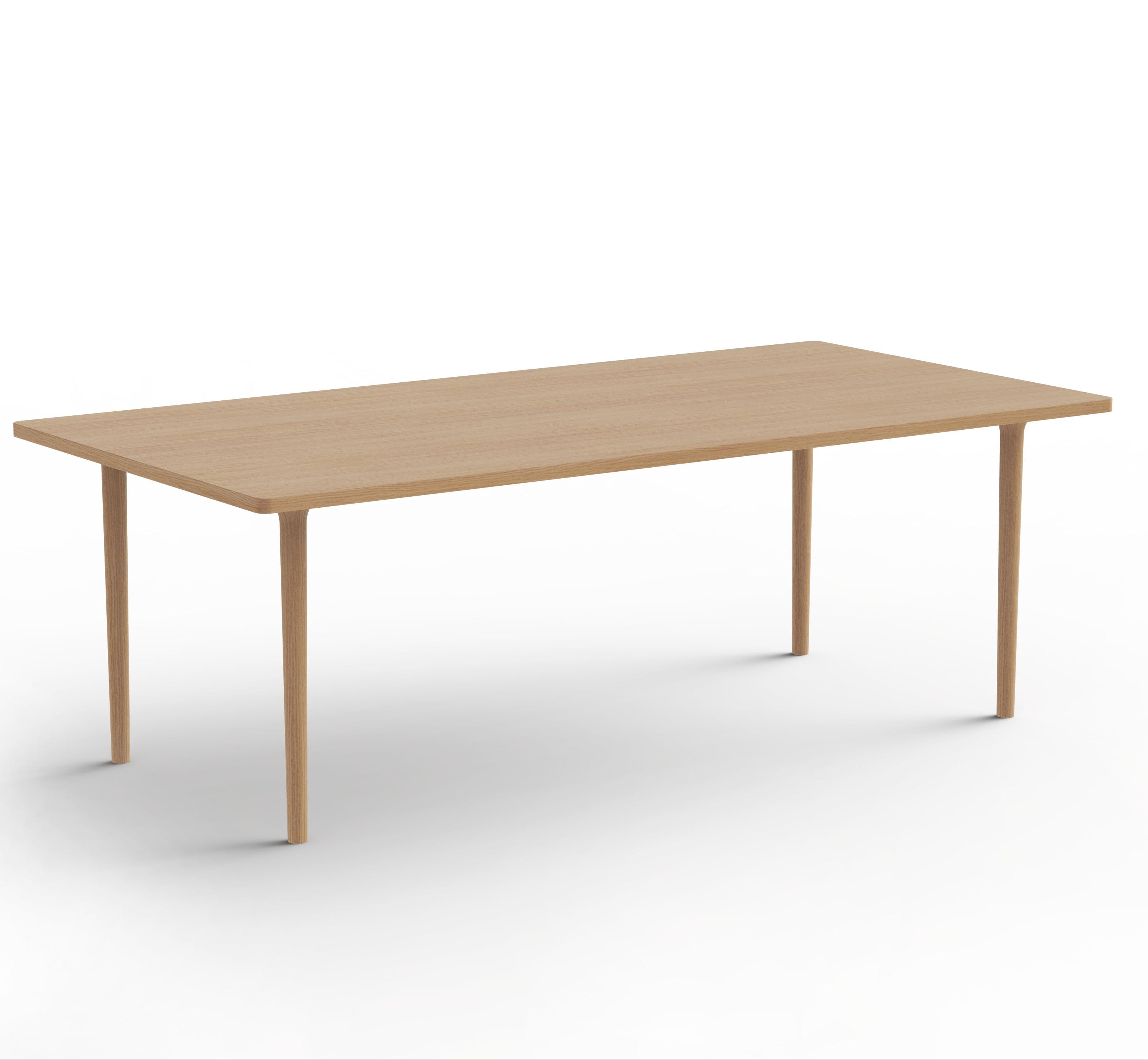 CAST – Minimalist Rectangular Table in a Solid Wood