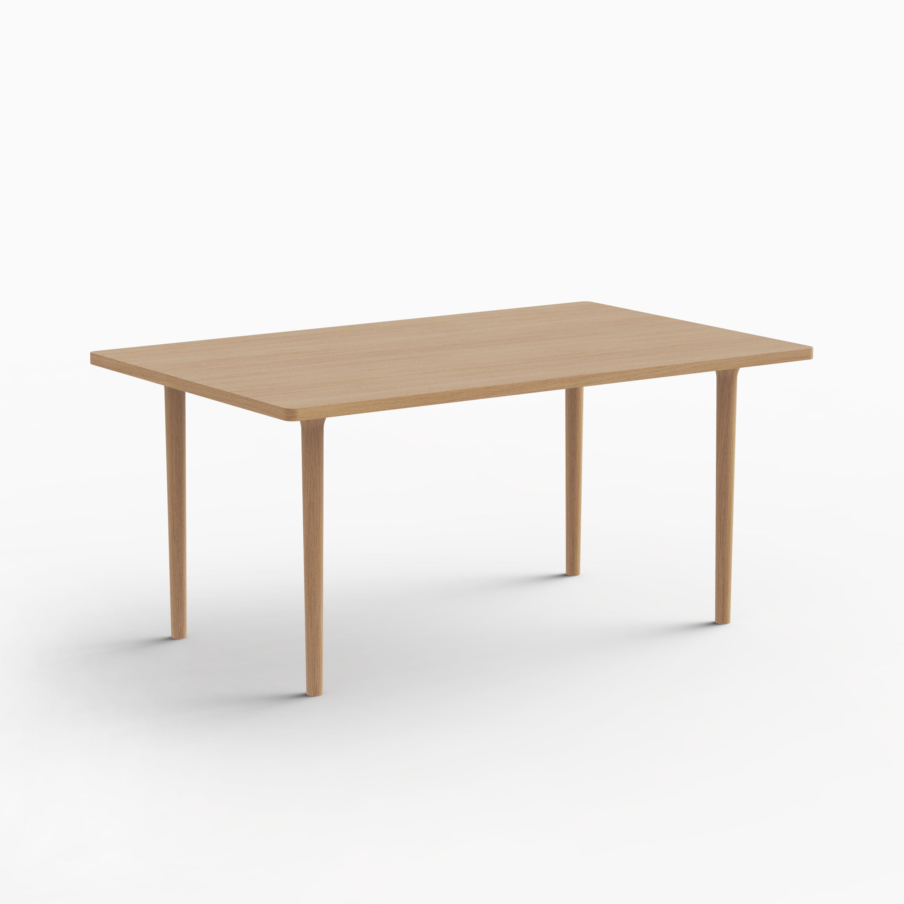 CAST – Minimalist Rectangular Table in a Solid Wood
