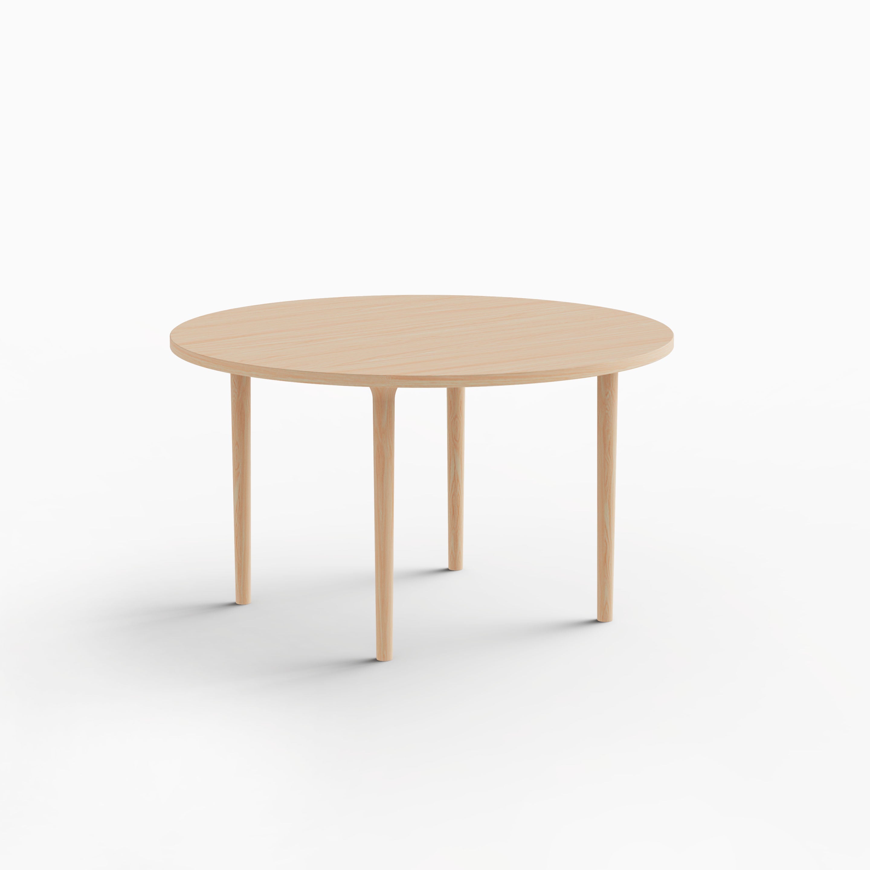 CAST – Minimalist Round Table in a Solid Wood