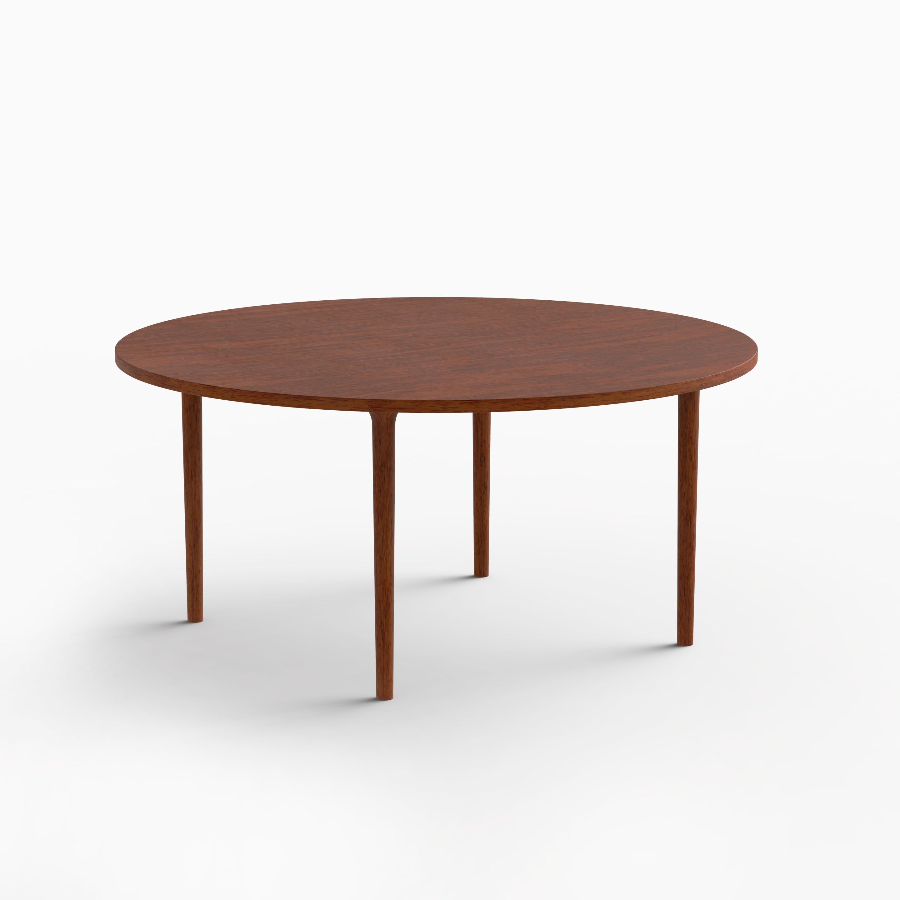 CAST – Minimalist Round Table in a Solid Wood