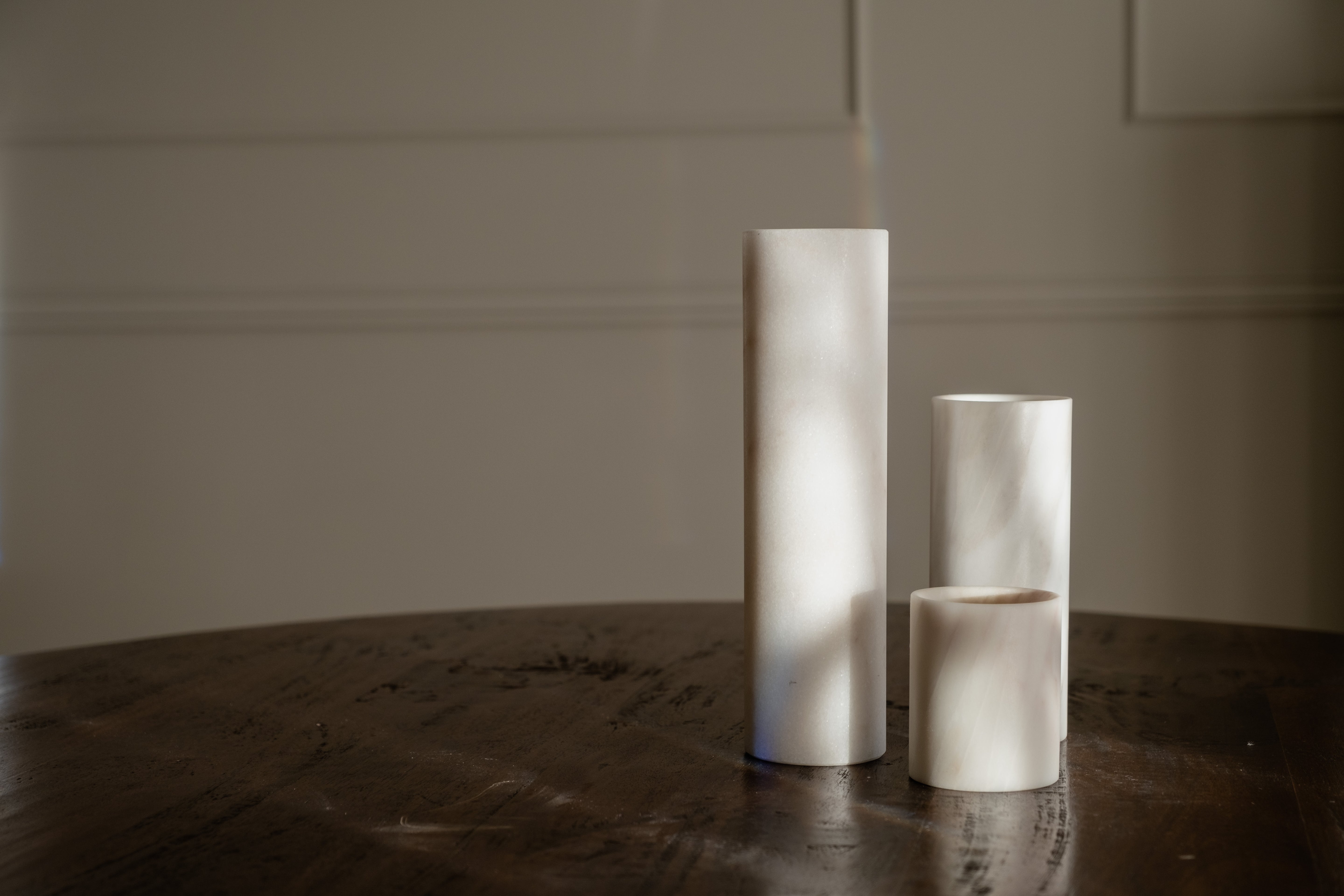PEDRA – Sculptural Vase in Marble