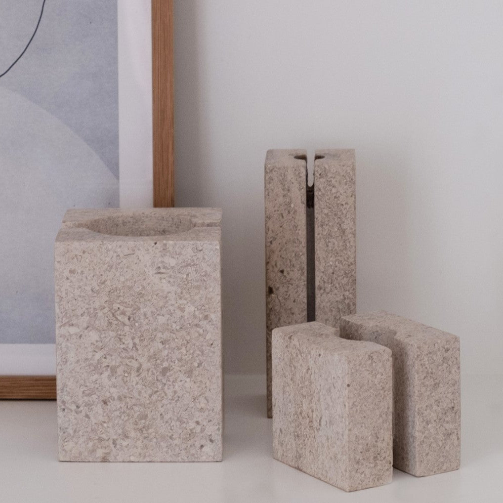 CRAG Blanket x LEVE Candle Holder