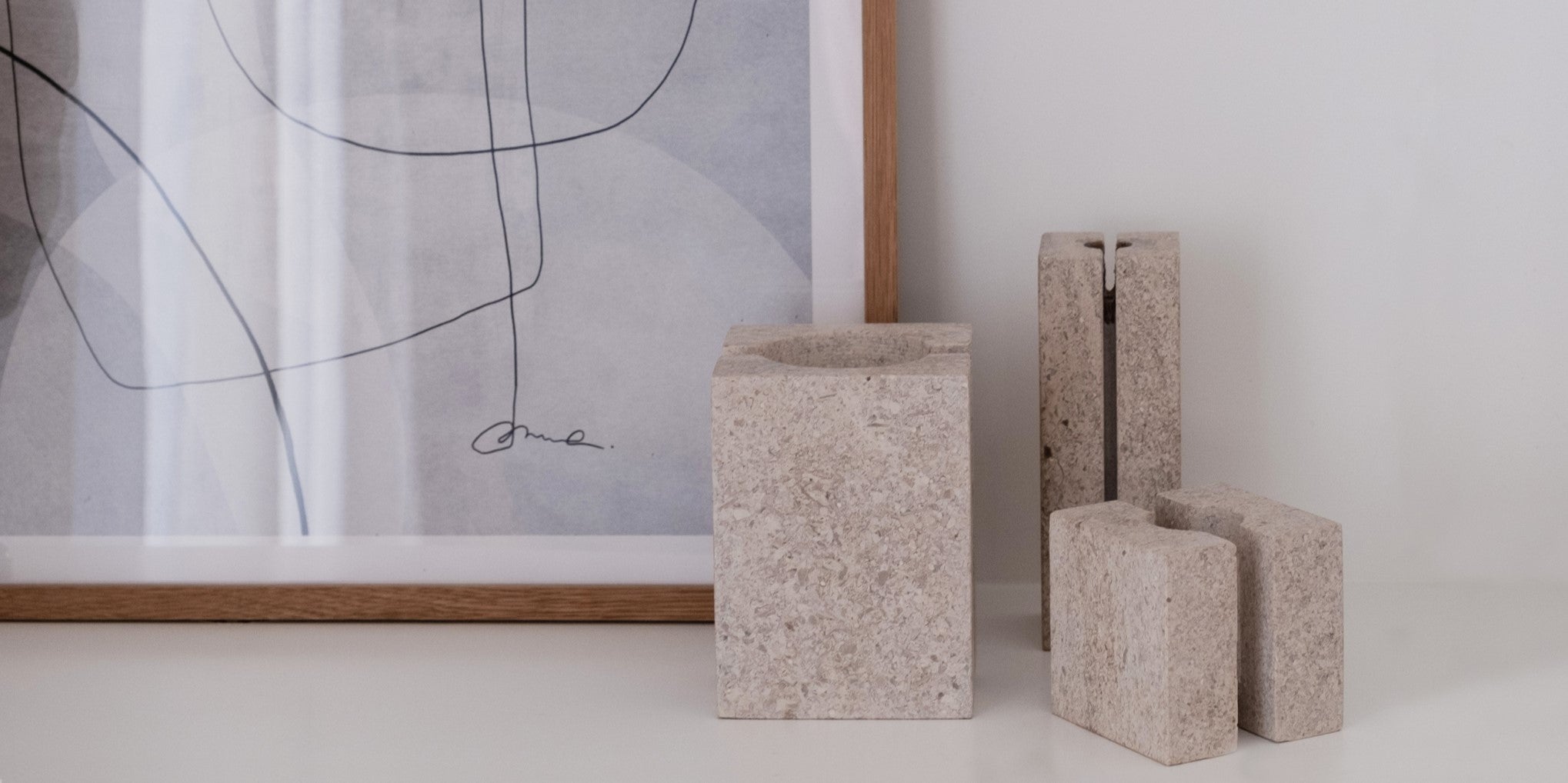 CRAG Blanket x LEVE Candle Holder
