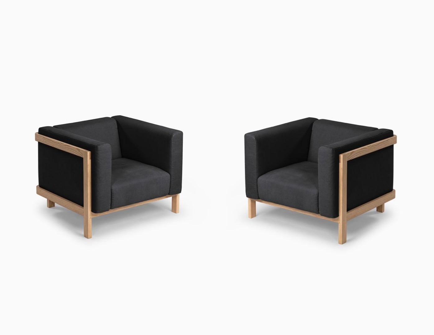 Bundle & Save – Design Set of 2 LIFT Lounge Chairs in Ash