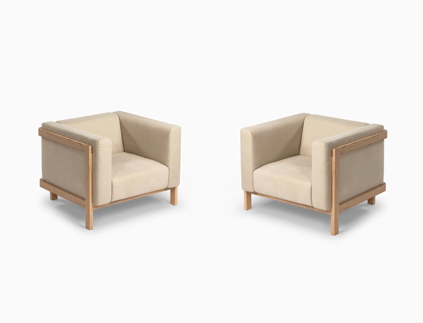 Bundle & Save – Design Set of 2 LIFT Lounge Chairs in Ash
