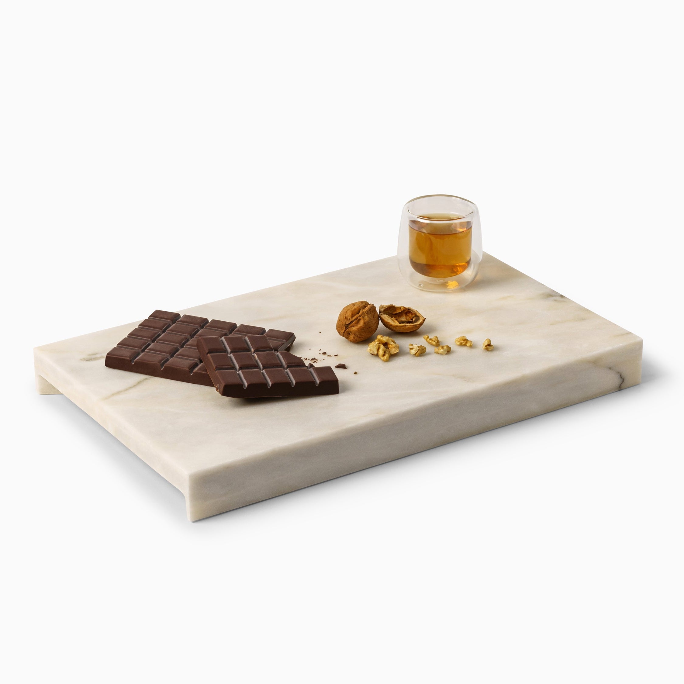 Minimalistisches Marmortablett 3-teilig