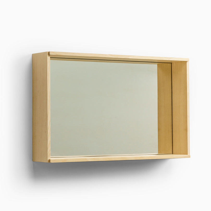 CAMPO – Minimalist Wall Mirror in Solid Wood