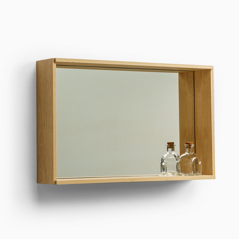 CAMPO – Minimalist Wall Mirror in Solid Wood