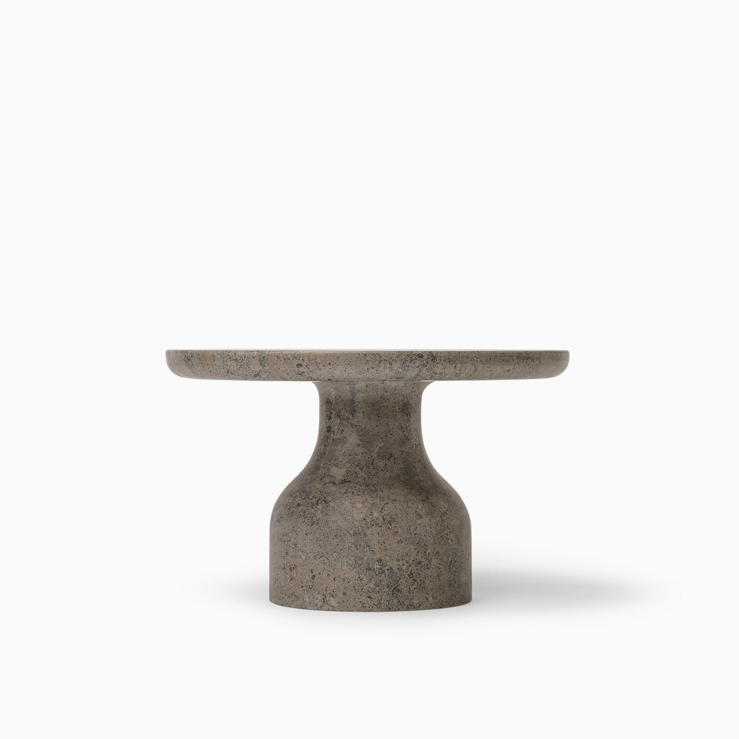 PESO Set – 3x Minimalist Round Side Table in Limestone