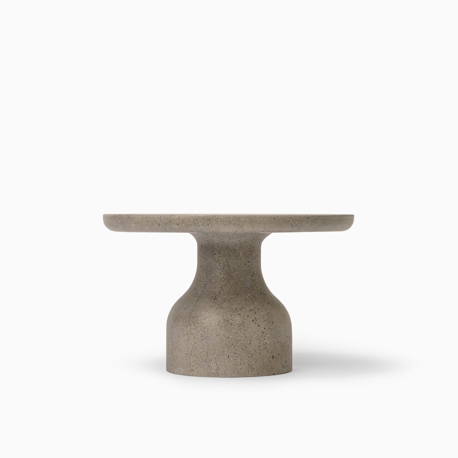 PESO Set – 3x Minimalist Round Side Table in Limestone