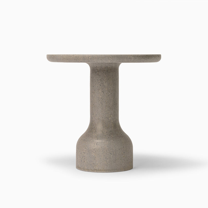 PESO Set – 3x Minimalist Round Side Table in Limestone