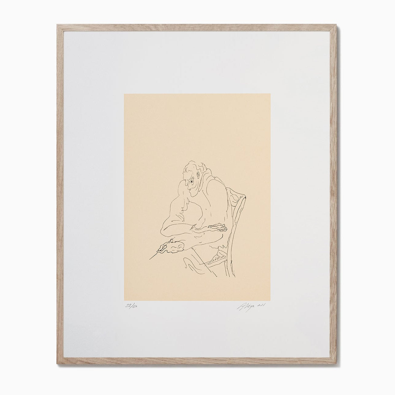 DESENHO – Minimalist Silkscreen Print by Álvaro Siza Vieira