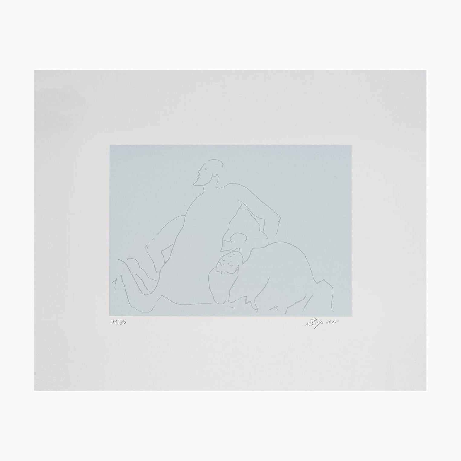 RAPTO – Minimalist Silkscreen Print by Álvaro Siza Vieira