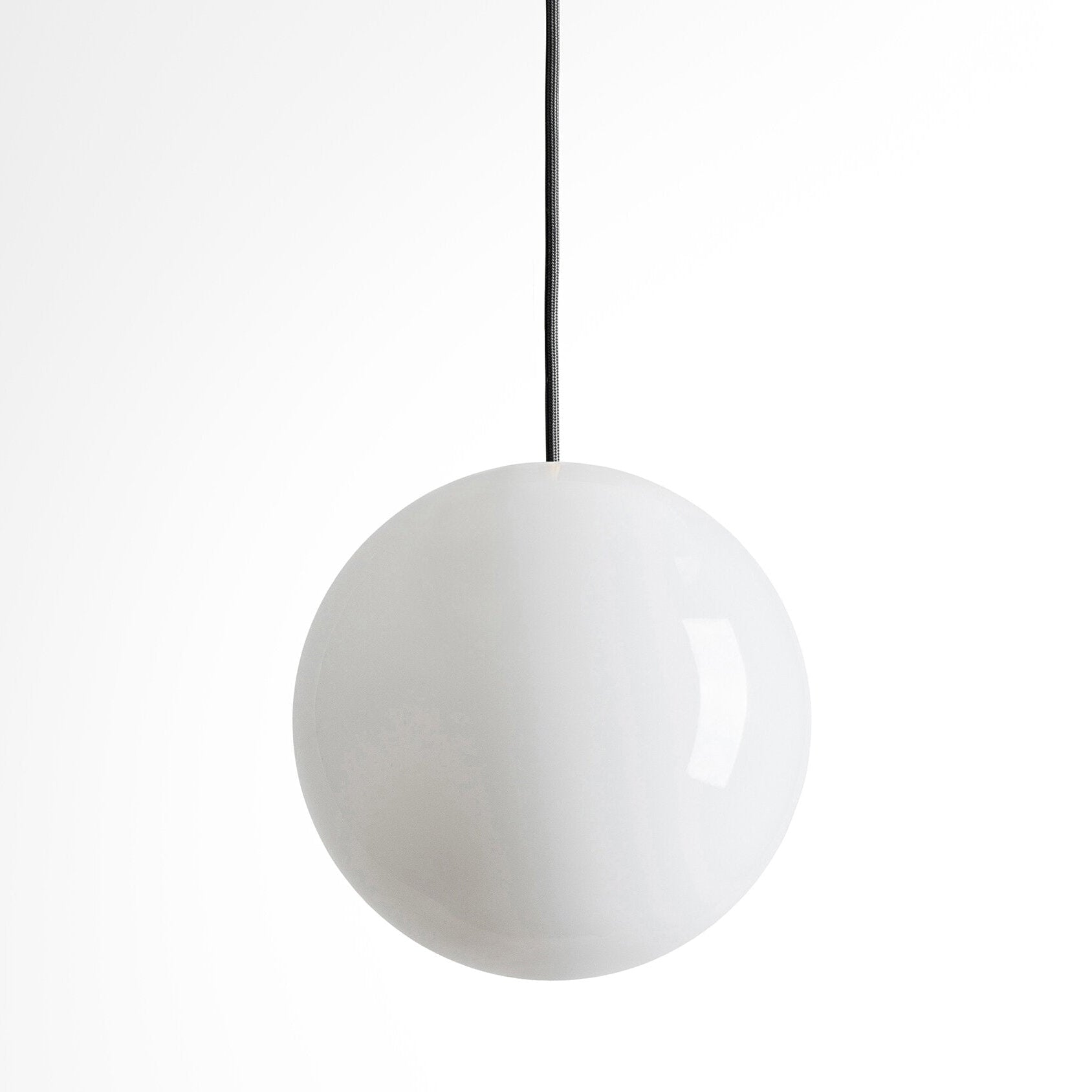 BULB - Sphere Ceiling Lamp in Glass with Customizable Cable