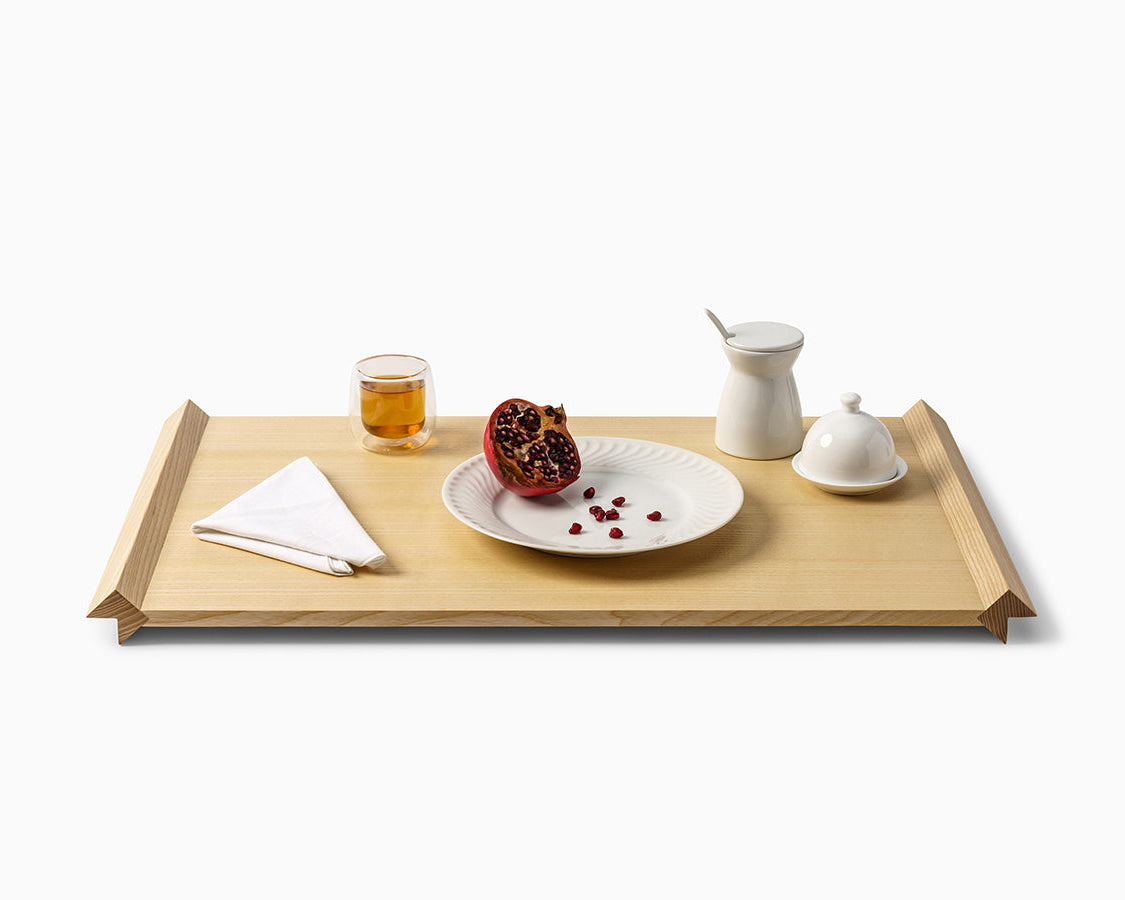2x TRAVE set - Minimalist Tray in Solid Wood